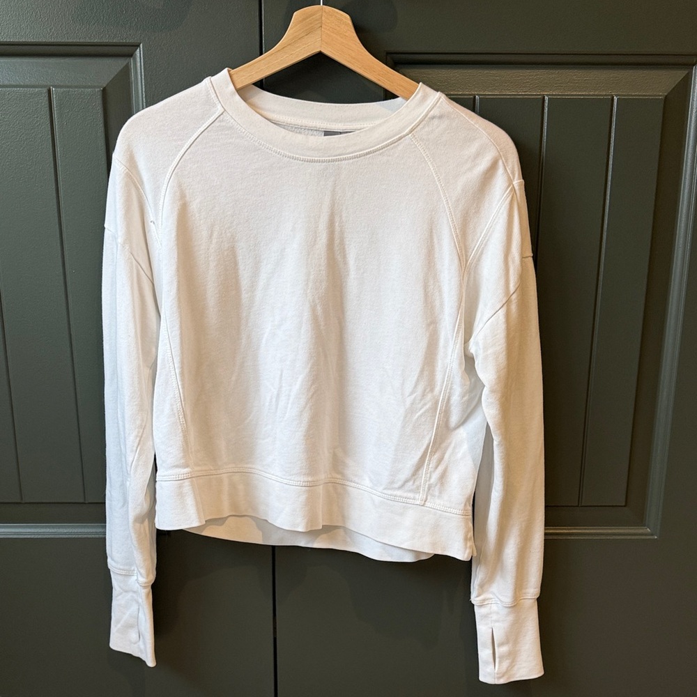 [Sweaty Betty] After Class Crop Sweatshirt